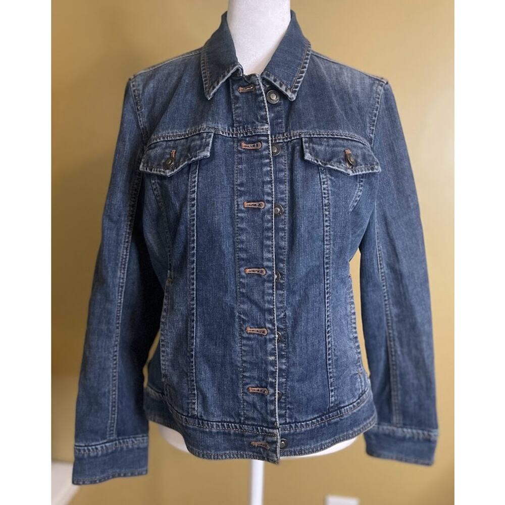 Coldwater Creek Blue Denim Jacket